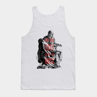 Pay the cost to be the boss-Black/red Tank Top